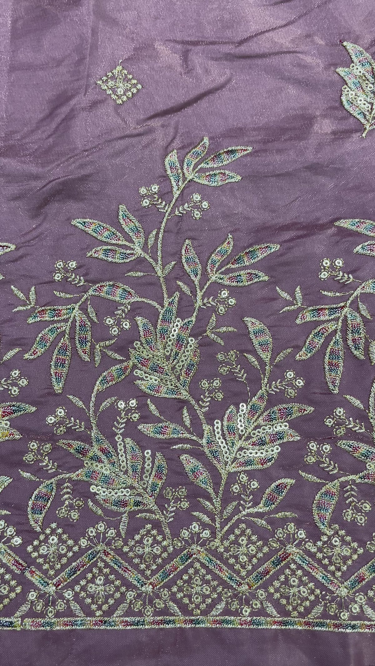Twilight Lilac Embroidered Kurta