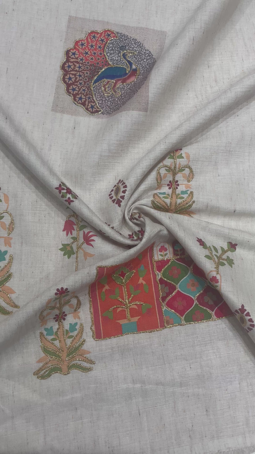 Heritage Peacock Kurta