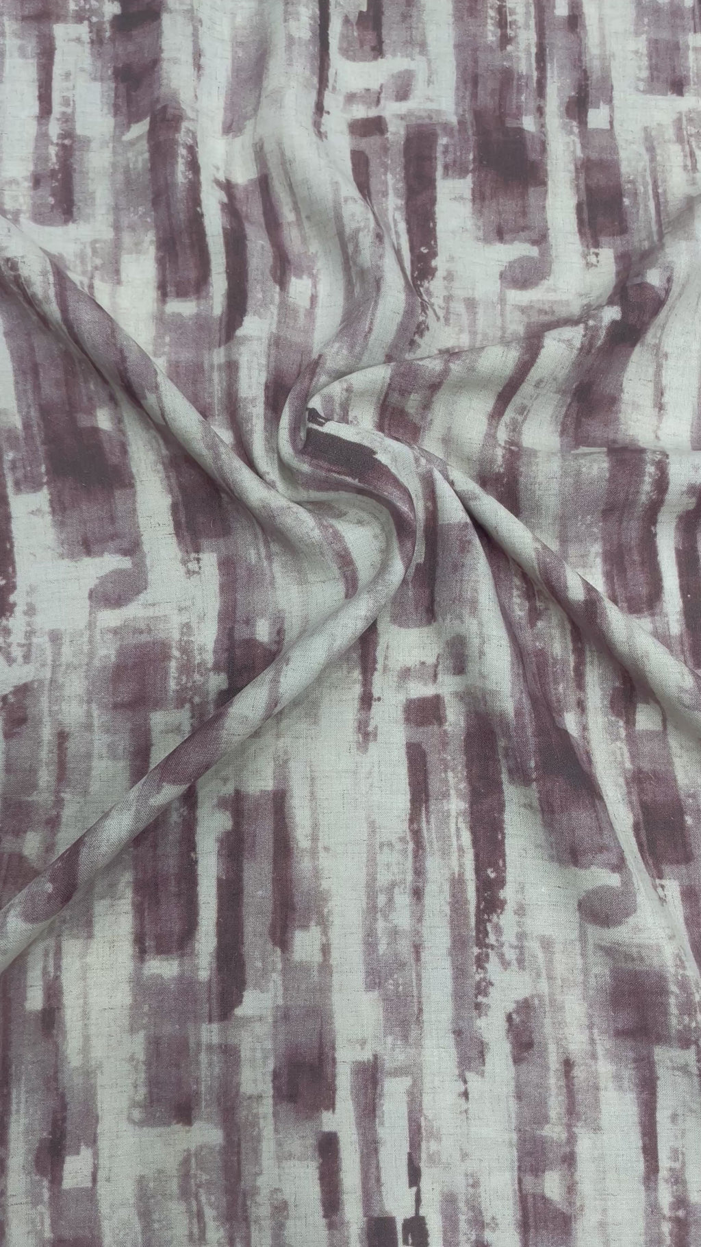 Cream and Burgundy Motif Kurta
